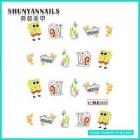 Слайдер дизайн для ногтей Мультяшки, Губка Боб, Sponge Bob