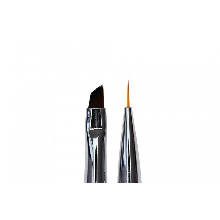 Кисточка для дизайна ногтей Angle #4 / Liner #9