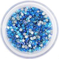 Стразы Crystal Aquamarine AB 4ss 1.5-1.7 mm